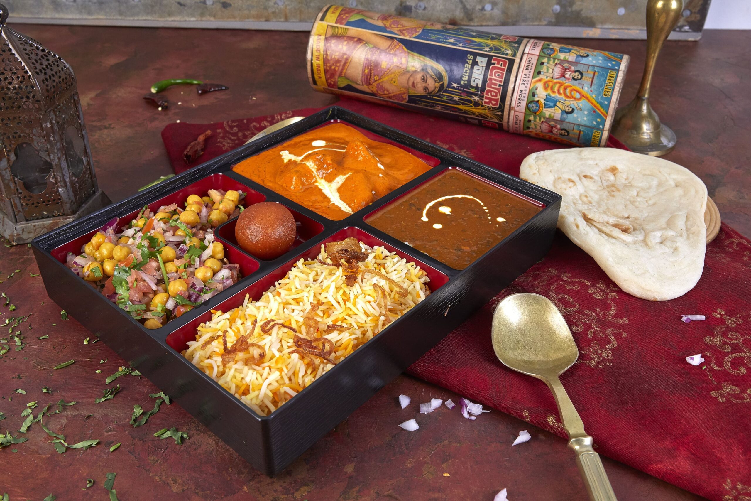 Halal Indian Curry and Rice Box in London